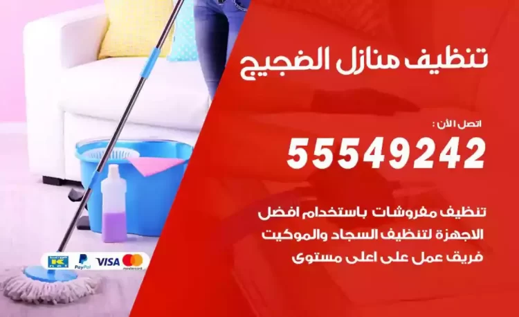 فريق تنظيف منازل الضجيج