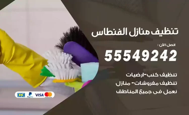فريق تنظيف منازل الفنطاس