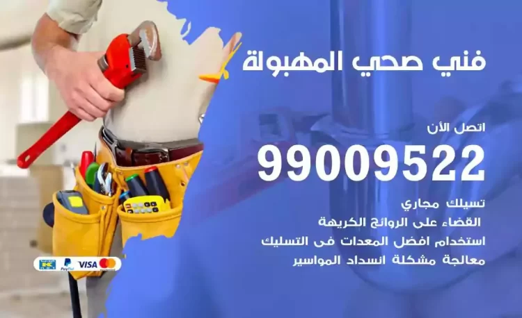 سباك فني صحي المهبولة