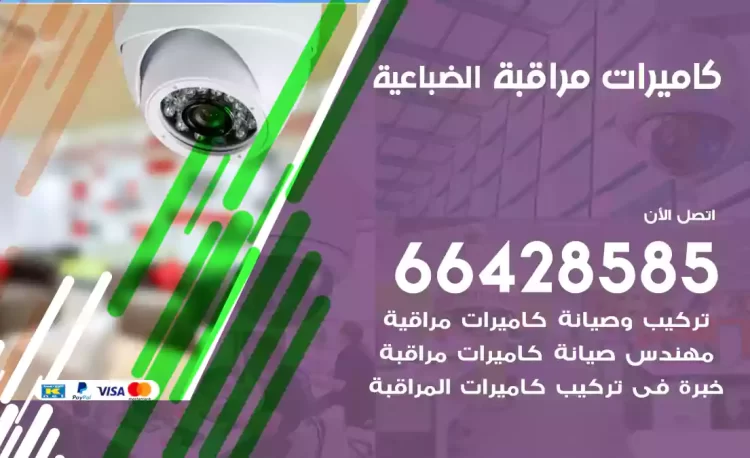 فني كاميرات مراقبة الضباعية