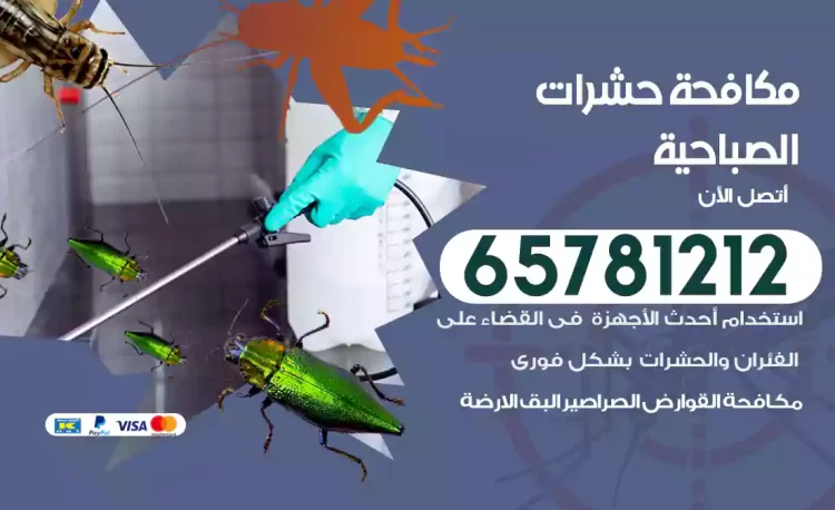 مكافحة حشرات الصباحية