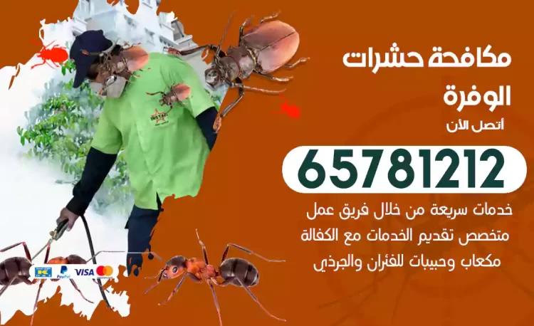 مكافحة حشرات الوفرة