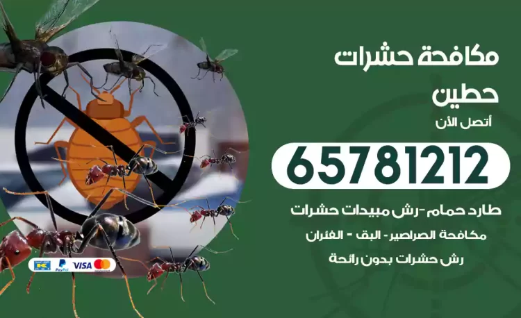 مكافحة حشرات حطين