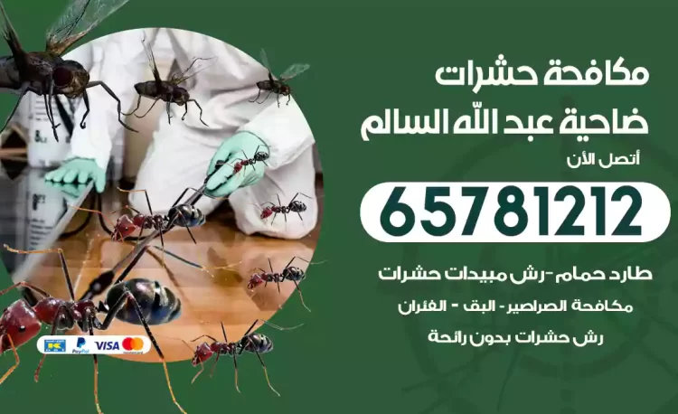 مكافحة حشرات ضاحية عبد الله السالم